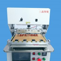 深圳三晶屏幕鏟洗端口端子ITO排線機換排線壓排切ACF膠